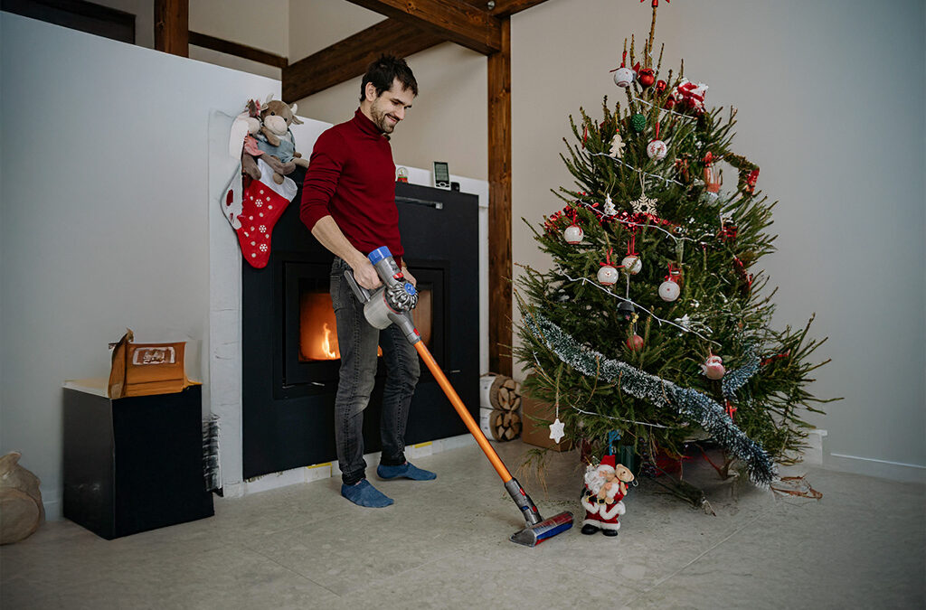 limpieza a fondo tras las Navidades